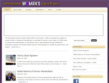 Tablet Screenshot of iwrp.org